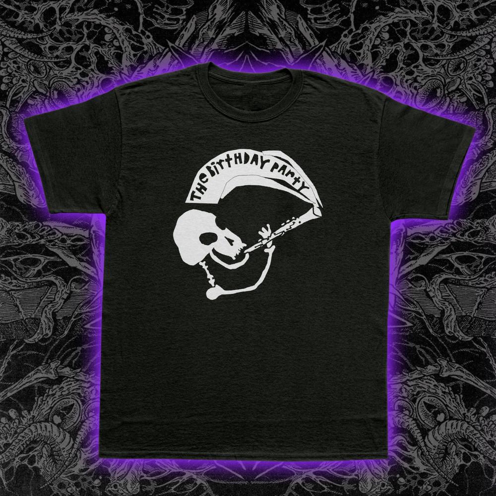 The Birthday Party Nick Cave T-Shirt Post-Punk Goth Rock Alt Music Tee S-5XL