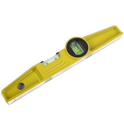 Two Lines Spirit Level Magnetic with Bubble Portable Balance Ruler Aluminium Shell Fall Protection for Medicine Industrial
