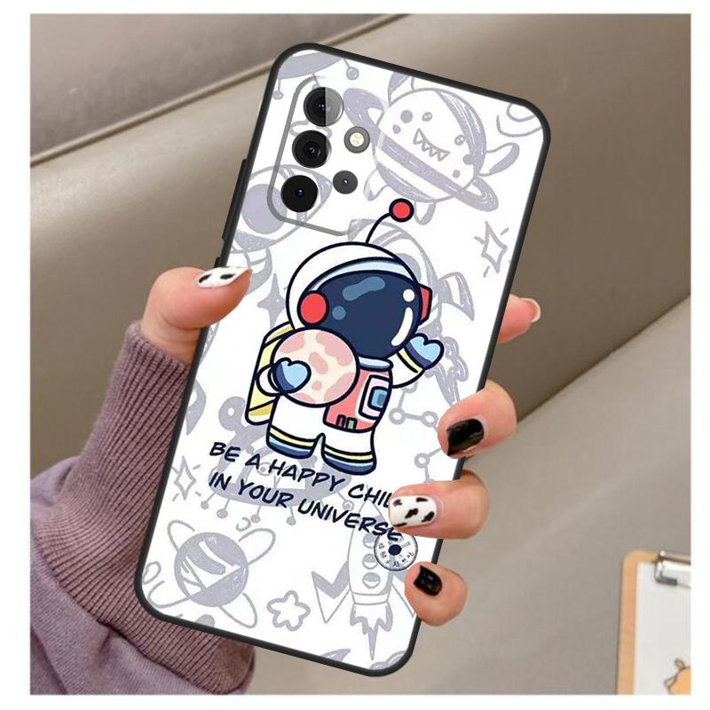 

Чехол-космический корабль для астронавта для Samsung Galaxy A32 A52 A12 A22 A16 A26 A36 A56 A06 A55 A35 A15 A54 A34 A14 A13 A53 Samsung A72