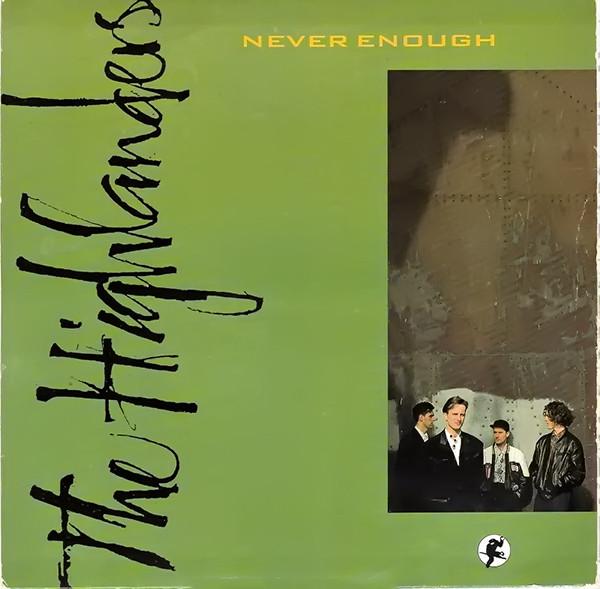 

7inch Record HIGHLANDERS - Never Enough VS1155 Virgin 1989 UK Jazz Used