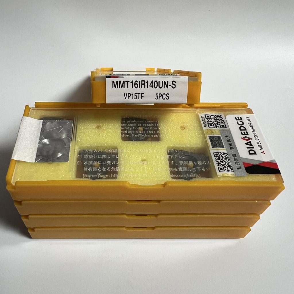 MITSUBISHI / MMT16IR140UN-S VP15TF / Carbide CNC Blade 10 Pcs