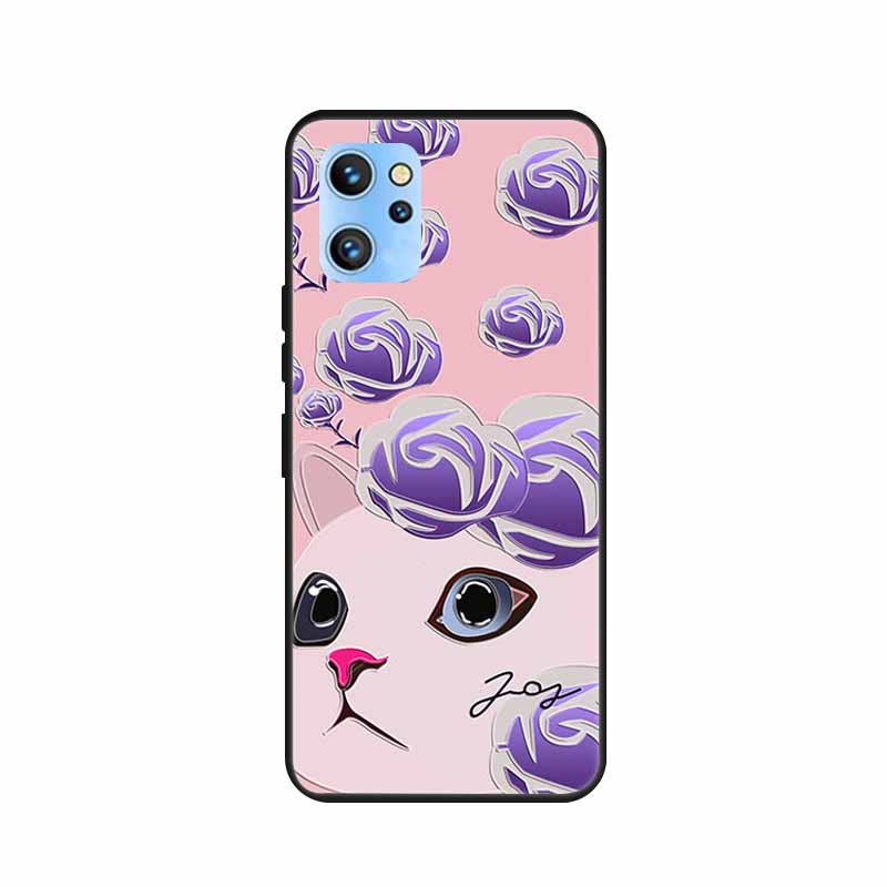 3D Emboss Case For Umidigi A13 Pro Phone Cases A 13Pro Coque Flowers Silicone Soft Back Covers For Umidigi A13S Case Fundas Capa