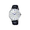 Casio MTP-VT01L Series Quartz Men's Watch Silver Black Dial with Original Box