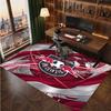 RB Leipzig Football Print Crystal Velvet Rug, Comfortable Water Absorbent Non Slip Indoor Floor Carpet