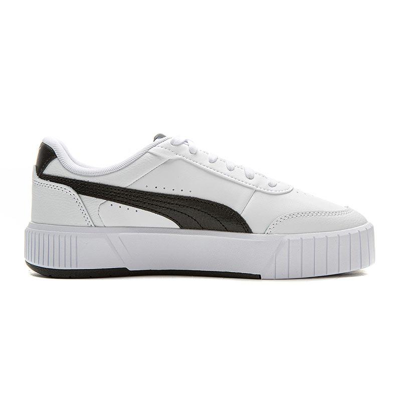 Puma Carina Comfortable Soft Durable Low-Top Sneakers Women Sneakers White 402637-02