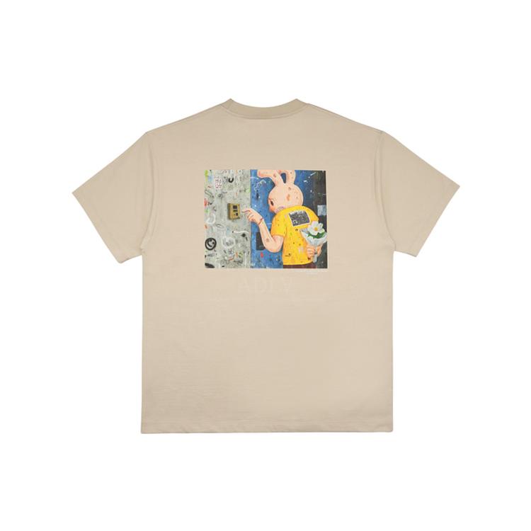 Acme De La Vie/ADLV x Edgewalker Acme De La Vie X Edgewalker SS22 T Shirt Unisex Light Umber ADLV-22SS-SSEWNT-BEG