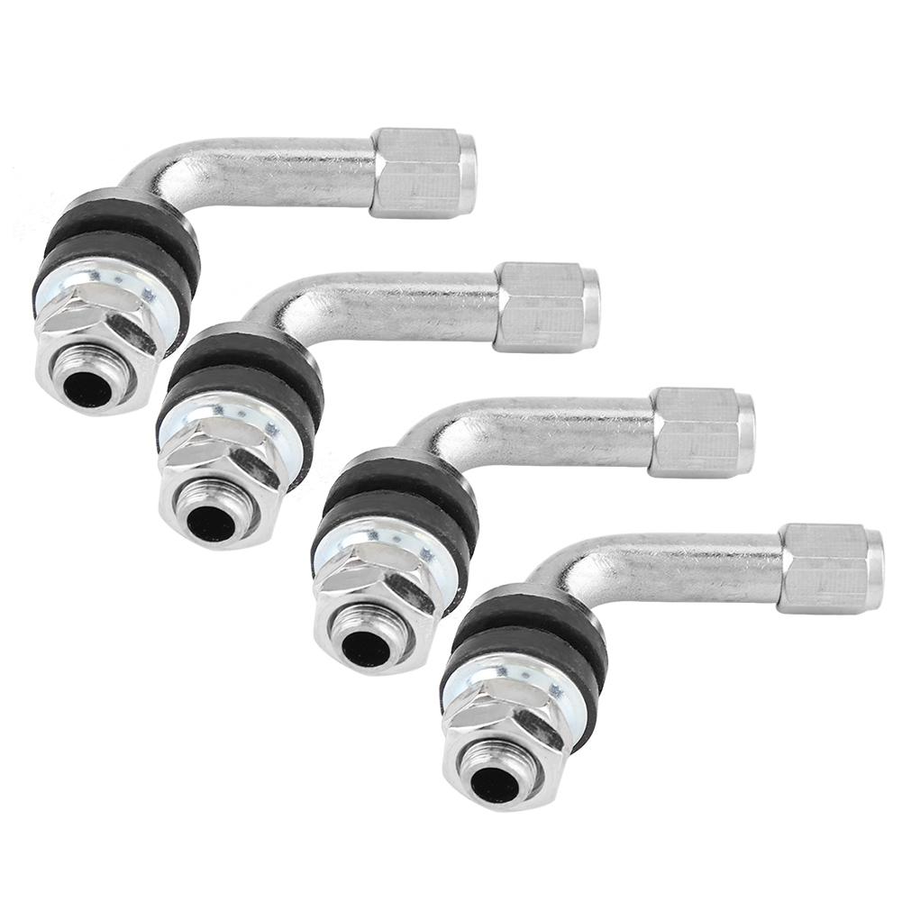 90 Degree Tire Valve Stem Tire Valve Stem 90 Degree Angle Tire Valve Stems for Car Motorcycle Tyre Tyre Valve Stem Valve Stems 1