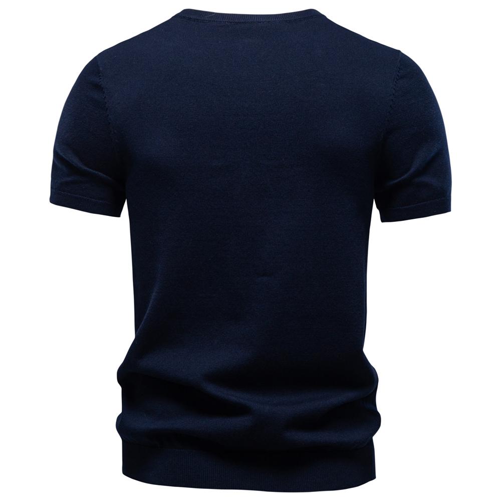 AIOPESON 2026 Summer 100% Cotton T-Shirt for Men O-Neck Soft Skin Friendly T-Shirts Casual Comfortable Daily Wear Tee Shirt Men
