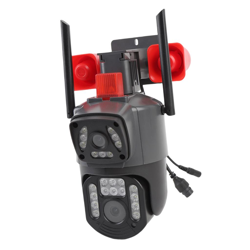 Dual Lens Security Camera WiFi Wireless 1080P HD Motion Detection IP66 Water Proof Security Camera with APP for Home