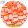 Frosted Iridescent MIYUKI Tila Square Double-Hole Beads, 10g