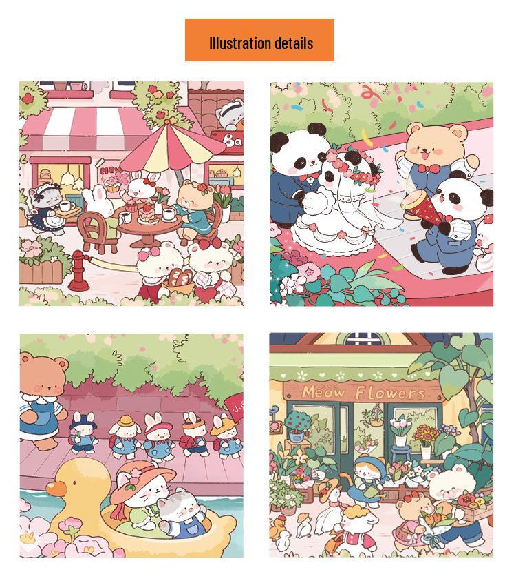 1000-Piece Challenging Plastic Puzzle for Adults – World Famous Paintings Edition with Original Illustrations for Relaxation