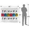 Friends Characters Blanket