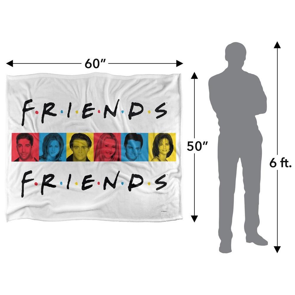 Friends Characters Blanket