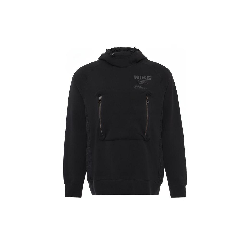 Nike Sweatshirts Men's Black Hooded Moderate Regular DD5926-010