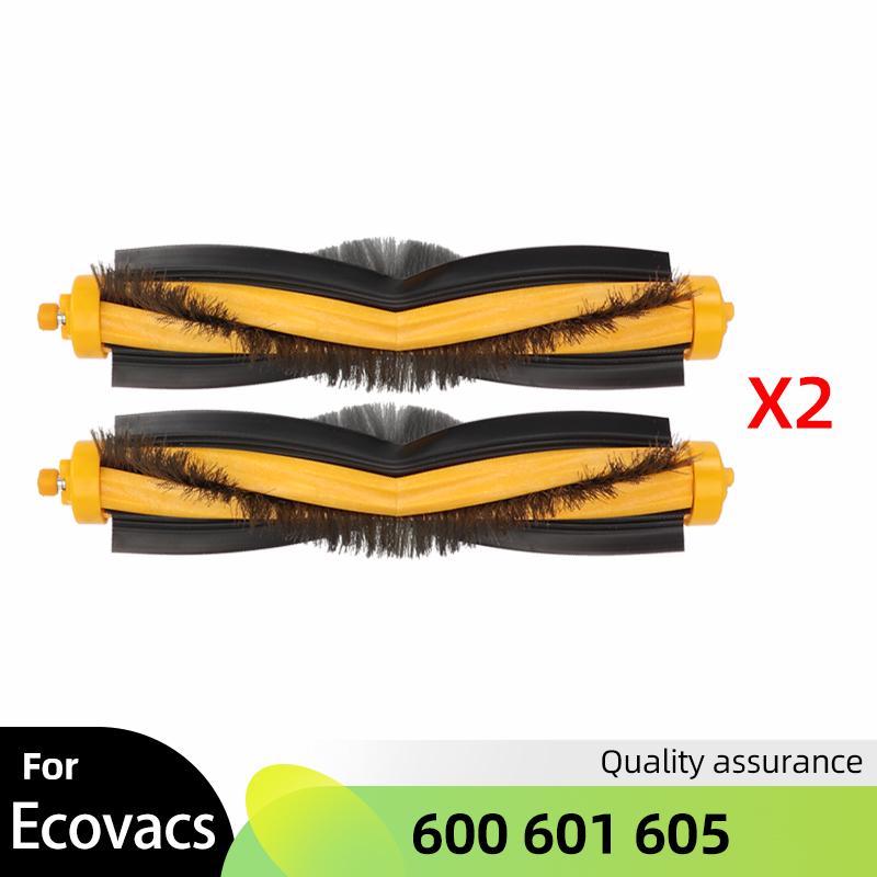 For Ecovacs Debot OZMO 600 601 605 Spare Parts Main Roll Side Spin Brush Cover Wheel Hepa Filter Mop Cloth Dust Box Kit