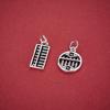 S925 Sterling Silver Ruyi Abacus Bead Charm for DIY Bracelet/Necklace