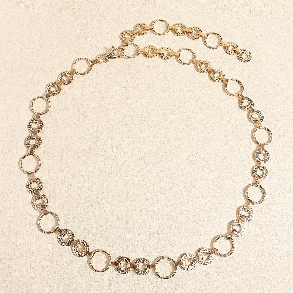 Bohemian Ethnic High-End Metal Waist Chain Belt for Women - Retro, Versatile Fashion Accessory