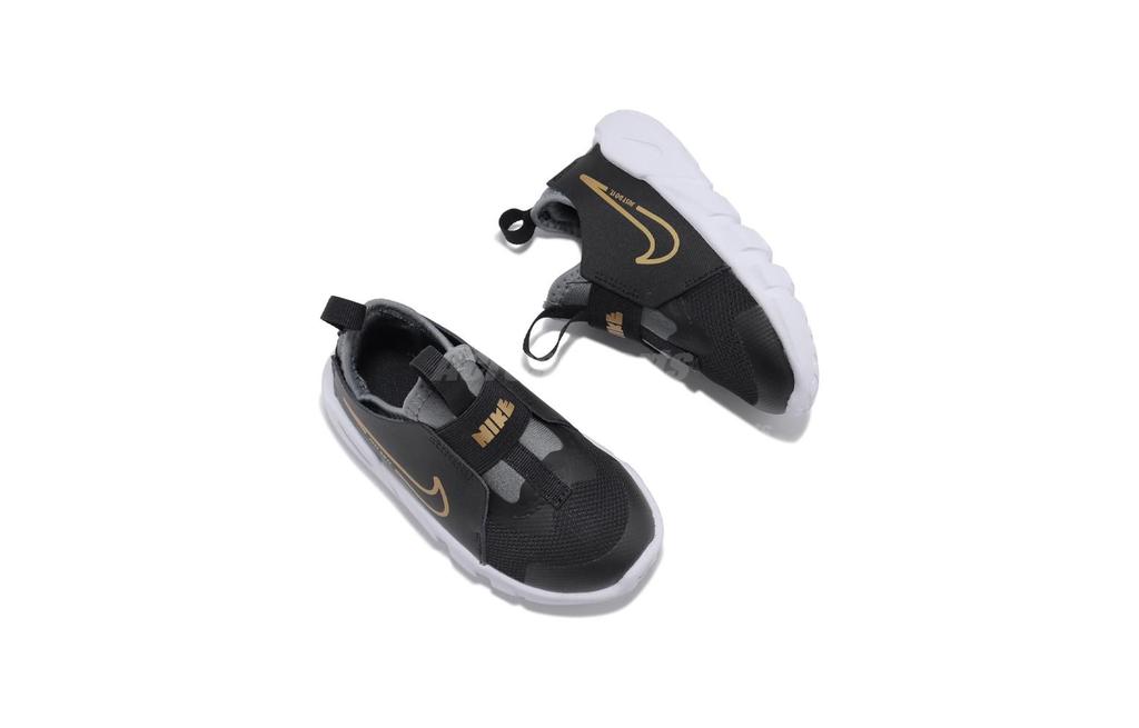 Nike Flex Runner 2 Abrasion Resistant Breathable Low Top Toddler Shoes Black Infant And Toddler DJ6039-007