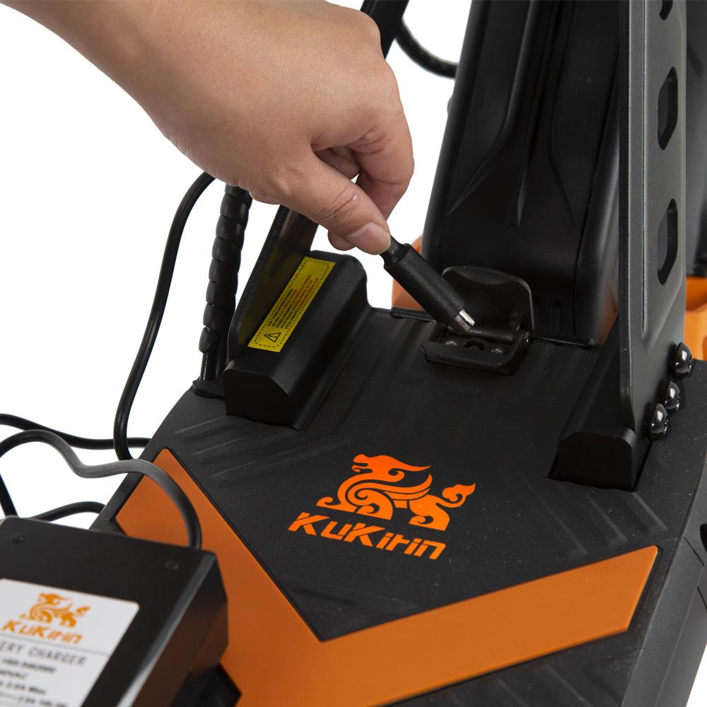 Kukirin GII MAX 1000W Electric Scooter, 55km/h Max Speed, 70km Range, 48V 20.8Ah, 10" Off-road Tires, Foldable, LCD Display, IP54, Rear Drive