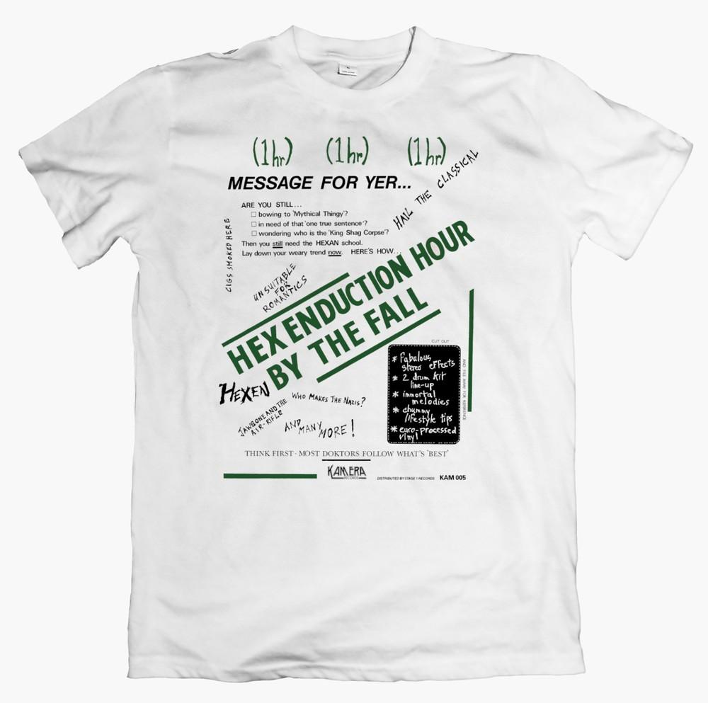 THE FALL Hex Enduction Hour Tshirt 80s Post Punk Band Tee Vintage Style Unisex M