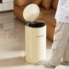 8L 15L Sealed Step Trash Can Metal Dual Bucket High Capacity for Kitchen Bathroom Bedroom