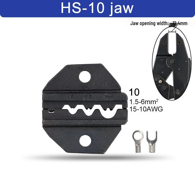 HS High-Precision Ratchet Crimping Pliers for Pin, Bare, and Pre-insulated Terminals