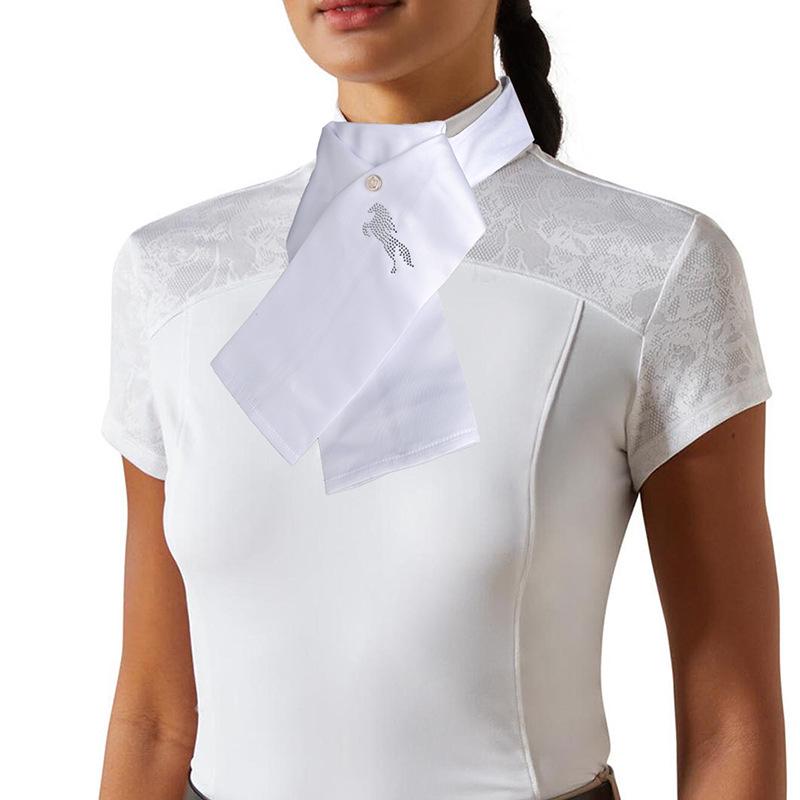 Dressage Collar Flower Equestrian Decoration for Riding Knight Clothing