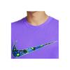 Nike Dri-FIT Logo Print Schnelltrocknendes Ärmelloses Basketball-Tanktop Herren Oberteile Psychedelisches Lila FQ0357-547
