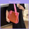 Bolsa Tote PVC da Moda Para Mulheres Com Estilo de Rua Único e Design Espaçoso