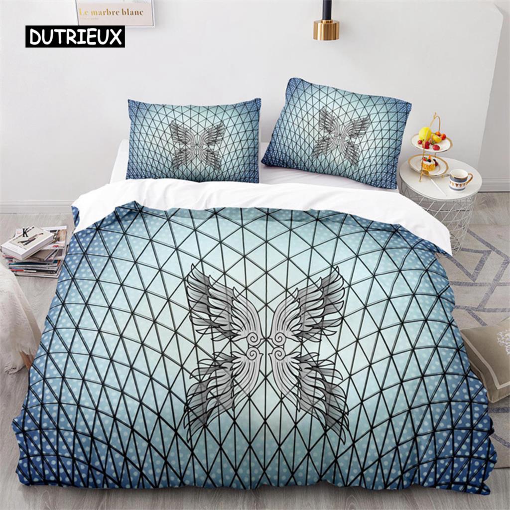 Colorful Geometric Duvet Cover Set Psychedelic Swirl Bedding Set King Queen For Kids Adults Room Microfiber Abstract Quilt Cover