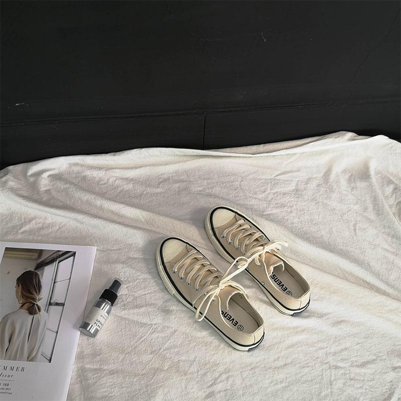 Twilight star, retro couple shoes Korean ulzzang casual shoes canvas shoes MI