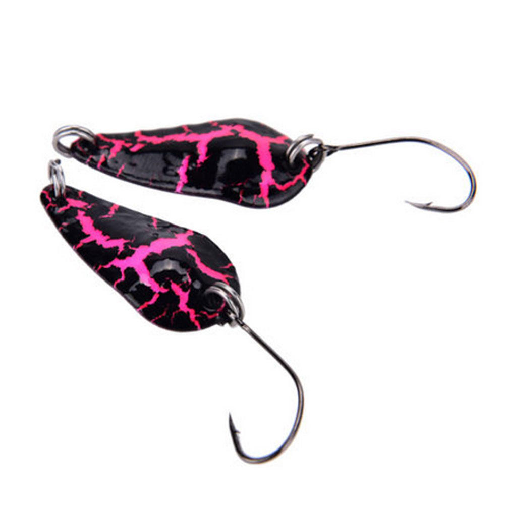 3G Small Micro Fishing Spoons Spoon Fishing Spinner Bait Two-side Farben Useful 3G Small Micro Fishing Spoons Spoon Fishing Spinner Bait Two-side Farben Useful