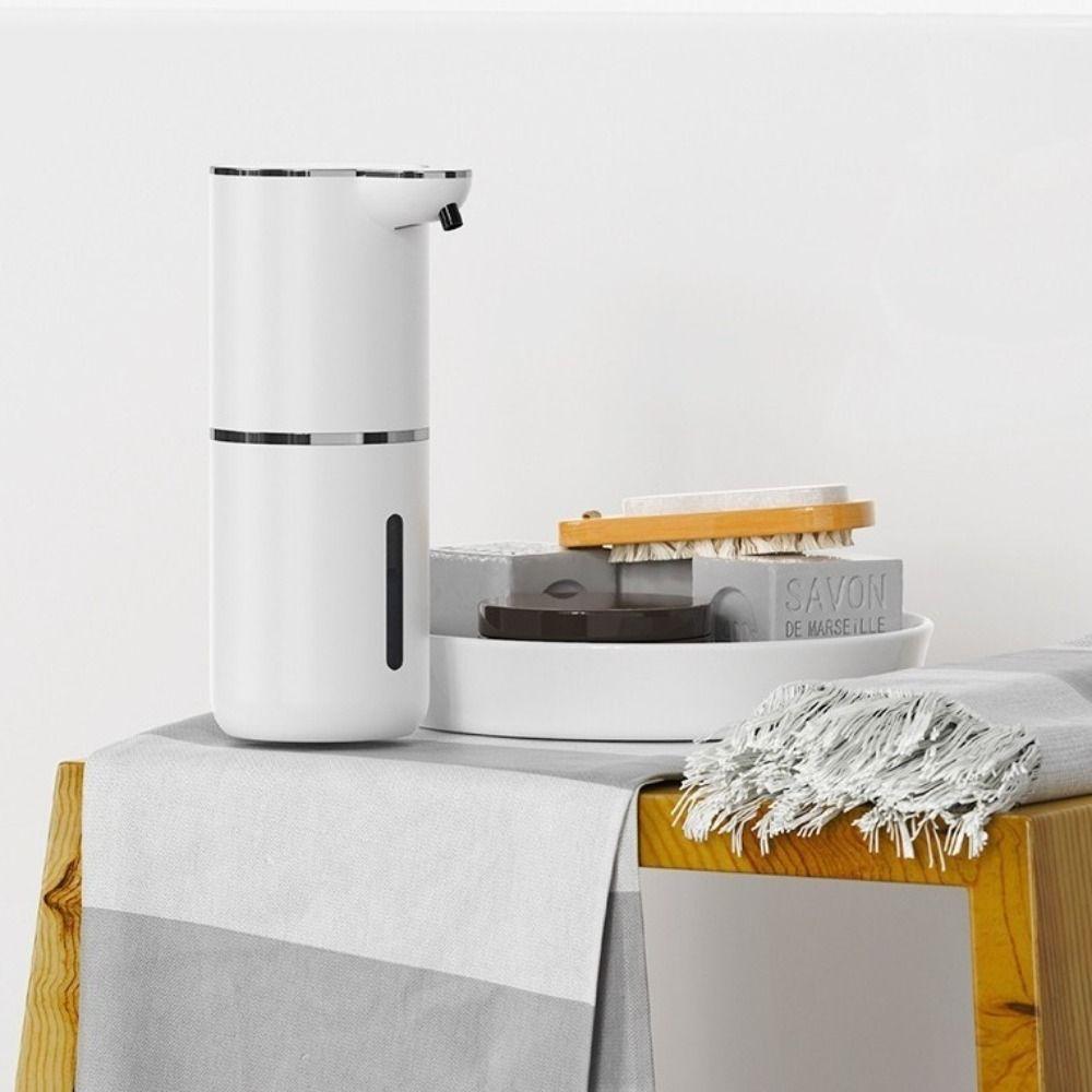 380ML Automatischer Flüssigseifenspender Wandmontiert Wiederaufladbar Berührungsloser Spender Freihändiger Elektrischer Seifenspender