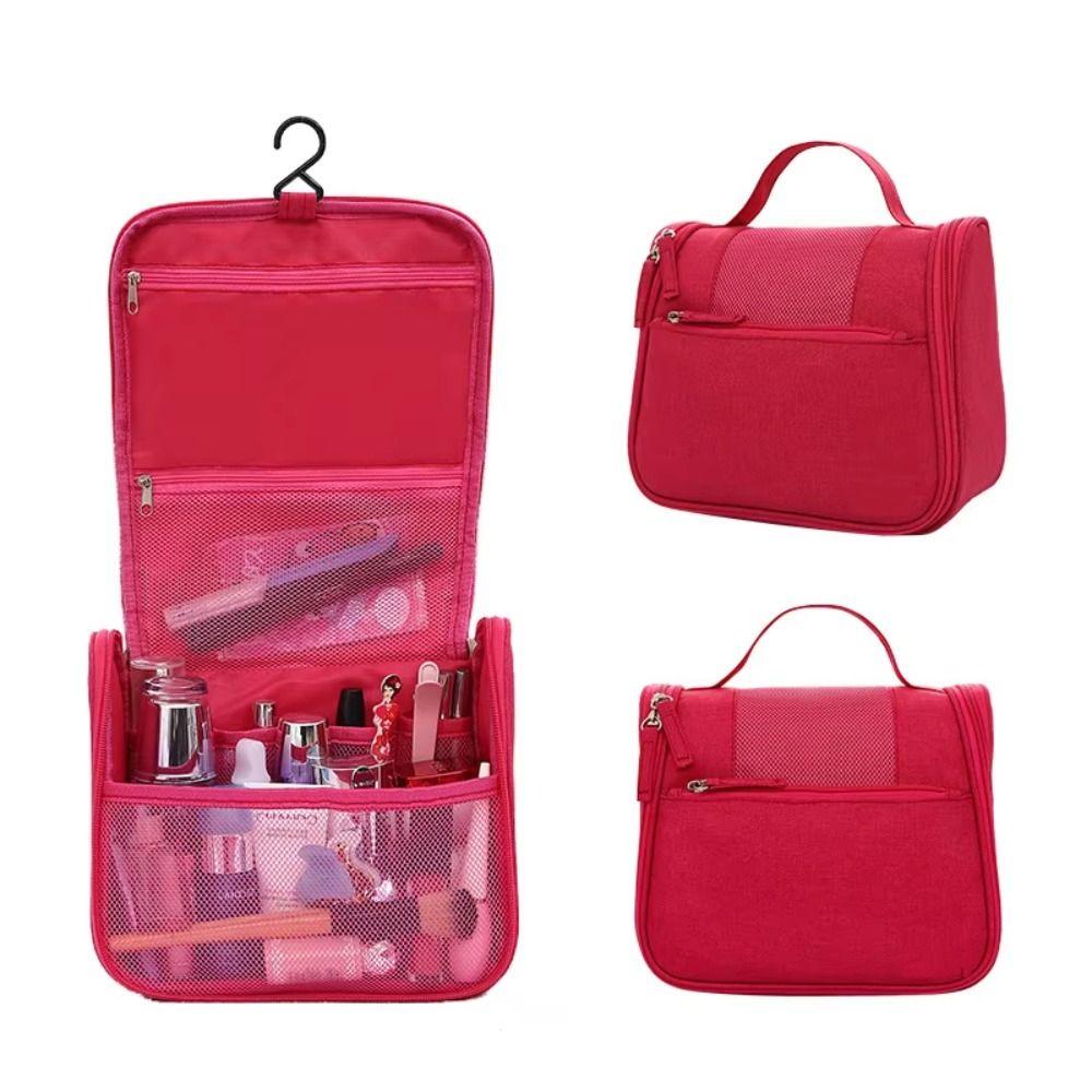 Large Capacity Hanging Makeup Cases Waterproof Travel Essentials Organizer Bathroom Storage