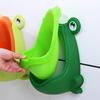 Frog Shape Baby Boys Standing Potty Cartoon Wall-Mounted Kids Boys Toilet Potty with Removable Isolation Urine Bag