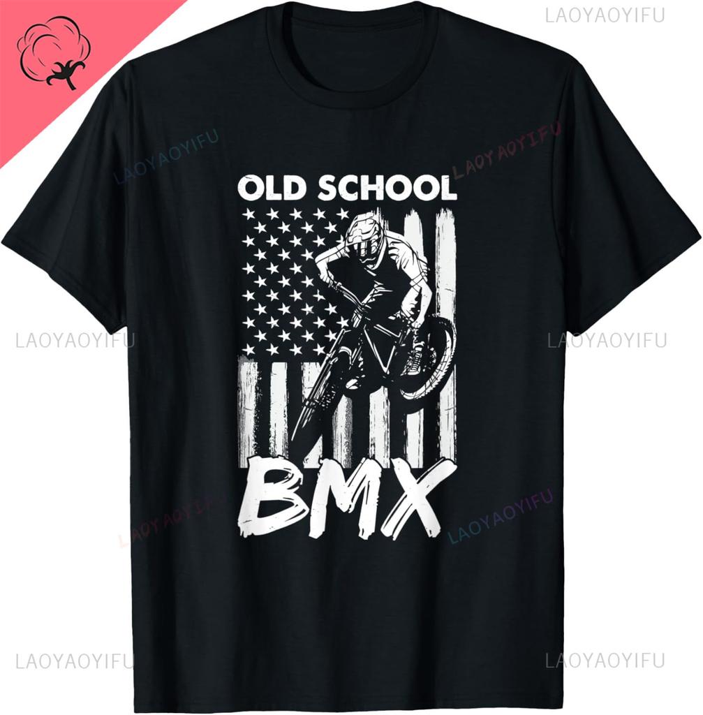 OLD SCHOOL BMX Vintage GT SE Racing Hutch Redline Schwinn TShirt Graphic T Shirts Men Clothing Tops Ropa Hombre