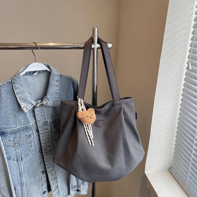 Premium Commuter Large-capacity Bag Women's New Casual Versatile Shoulder Bag College Student Tote Bag