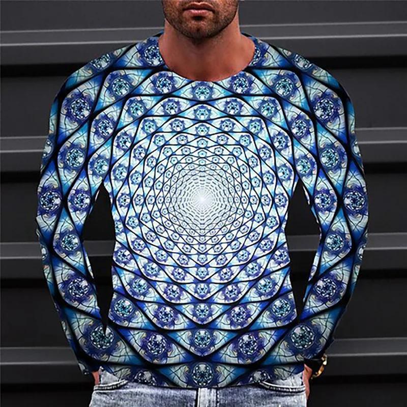 

Мужская футболка с принтом зебры, футболка с длинным рукавом, 3D-принт, рубашка с круглым вырезом, модная, преувеличенная, уличная, повседневная, черная, летняя, весенняя, осенняя одежда L