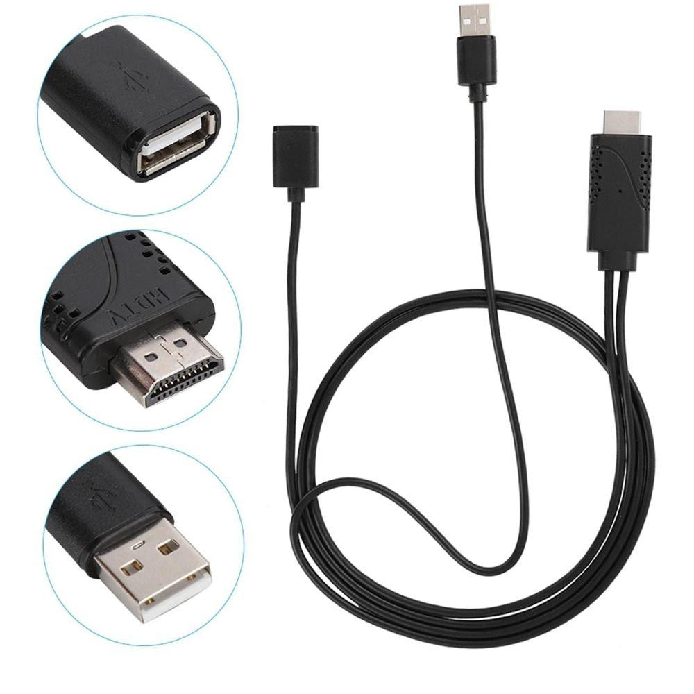 High Speed USB To HDMI Adapter Plug And Play HDMI Cables Projector Display Adapter  Projector