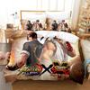 3D Printed Anime The King Of Fighter Bedding Sets exquisite bed supplies set duvet cover bed comforter set luxury birthday gift