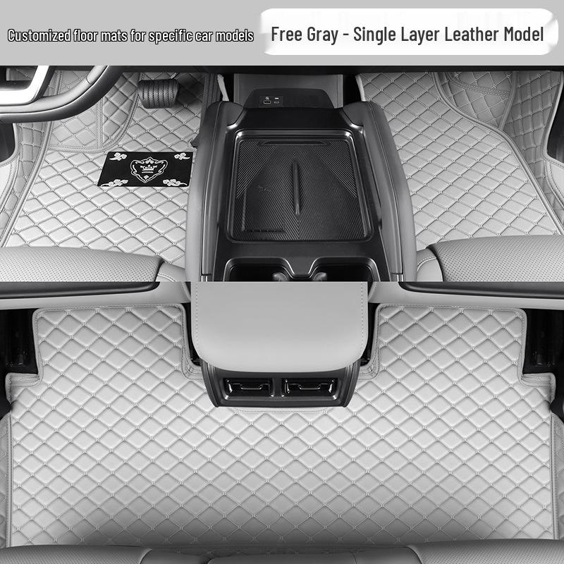 Fengyun X3/X3L Leather Floor Mats 2025 - Five-Seater Car Interior Carpet Accessories Fengyun X3/X3L (Specify Year and Configuration)