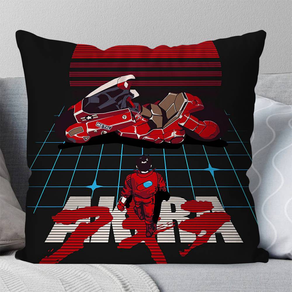 Akira Anime Pillow Case Square Pillow Bedroom Sofa Leisure Comfort Cushion Car Living Room Home Decoration