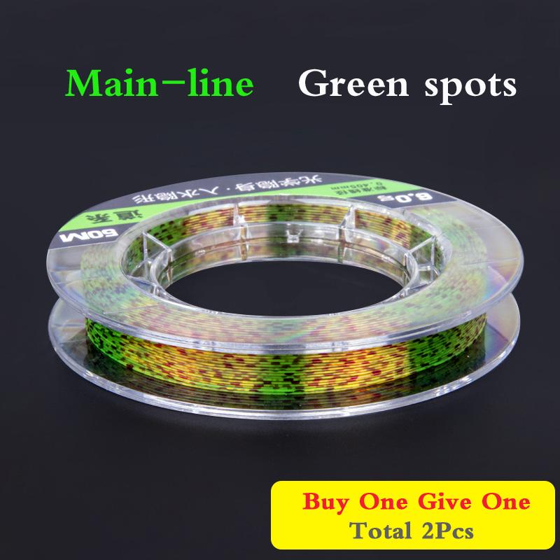 

Новая невидимая леска для карповой рыбалки 50 м основная/подлесок пятнистая леска суперпрочная нейлоновая леска для ловли в ручье тонущая флюорокарбоновая снасть 0.4-5# 0.4