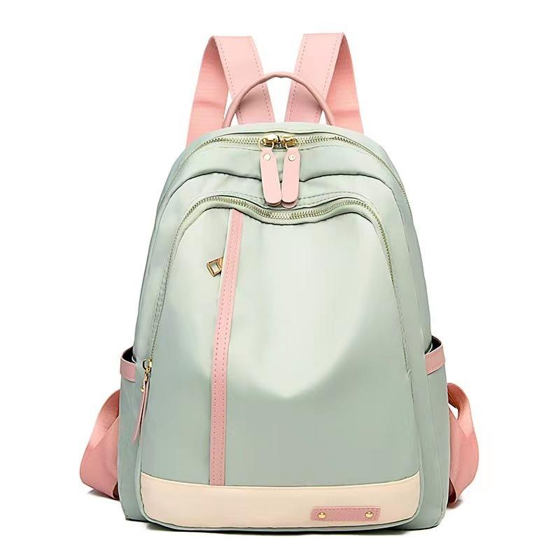 Backpack Women's Large Capacity Versatile College Wind Backpack Waterproof Lightweight Travel Bag