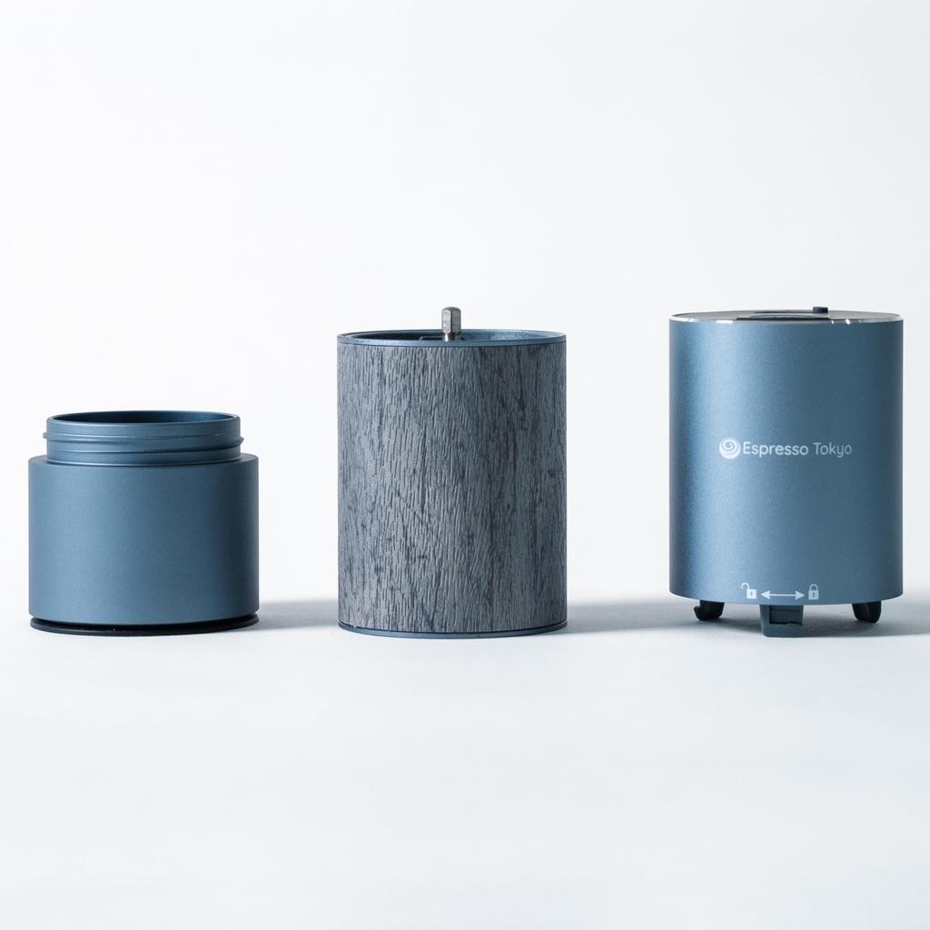 Espresso Tokyo ZenGrinder Electric Coffee Grinder with 105 Grind Levels, Cordless, USB Rechargeable