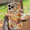 Phone Case: 2D Flat, Suitable for iPhone 18 17 16 15 14 13 12 Pro, Hot Dog Kitchen, Perfect Christmas and Halloween Holiday Gift