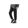 Nike NBA Los Angeles Lakers Printed Lace-Up Jogger Knit Pants Men Bottoms Black DZ0084-010