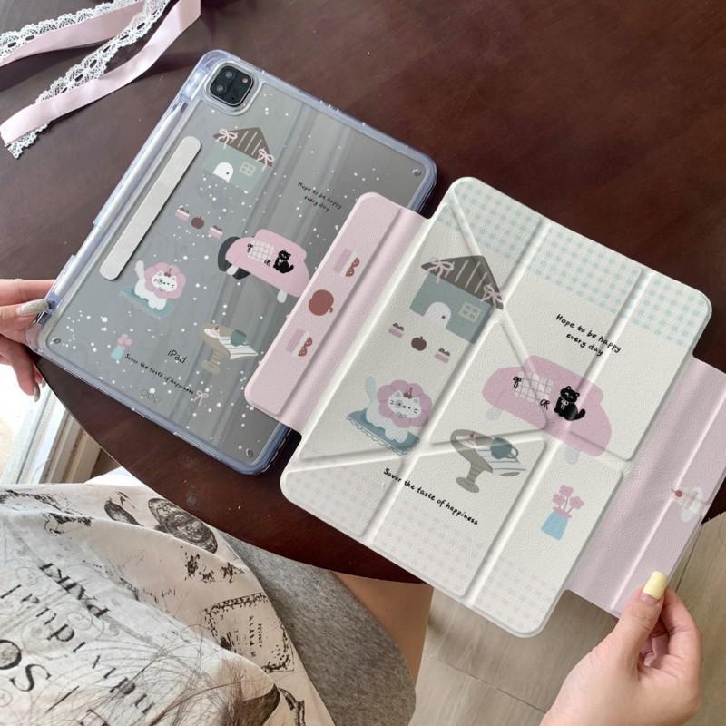 IPad 10 Case Cute Miffy Rabbit Magnetic Detachable Cover With Stand Mini Air Pro