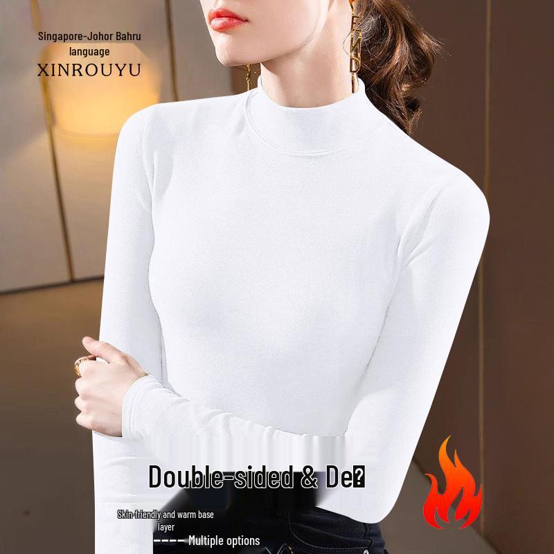 Women's Thermal Ribbed Long Sleeve T-Shirt - Autumn/Winter 2025 Collection