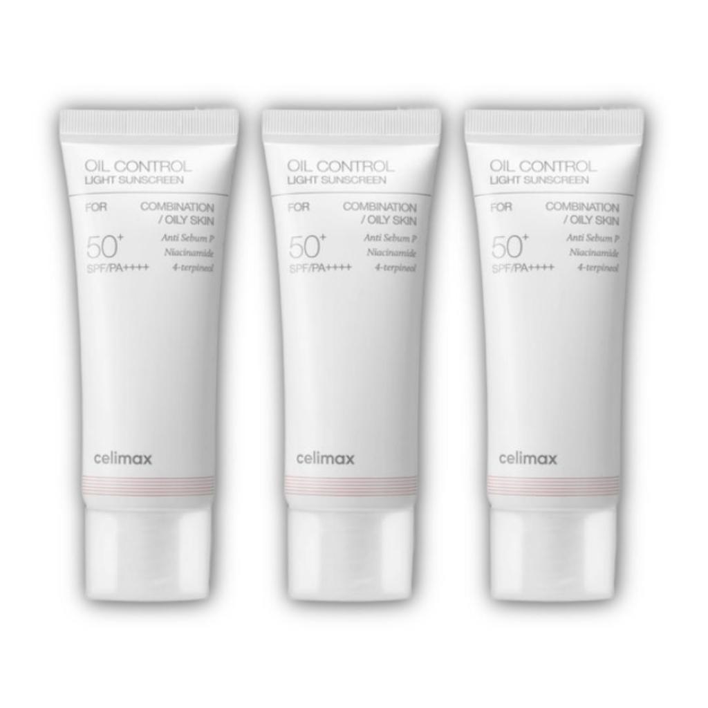 Celimax Oil Control Capsule Essence (30ml) ,+ Oil Control Light Sunscreen SPF50+ PA++++ (40ml)  (7 Options)